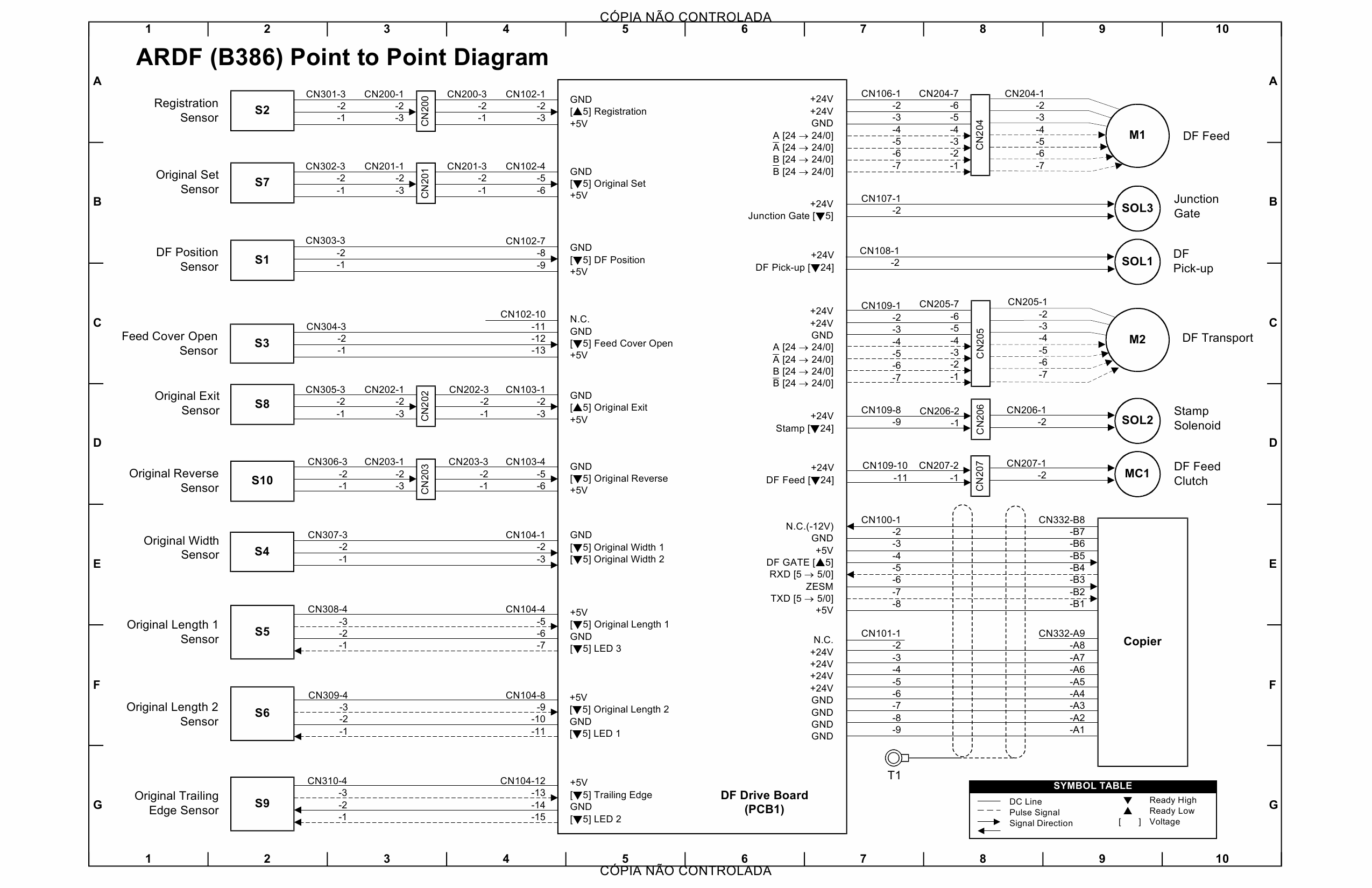 RICOH Aficio 1022 1027 B022 B027 Circuit Diagram-4
